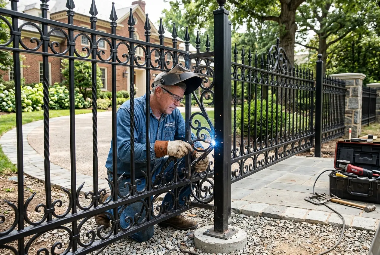 Wrought Iron Fencing